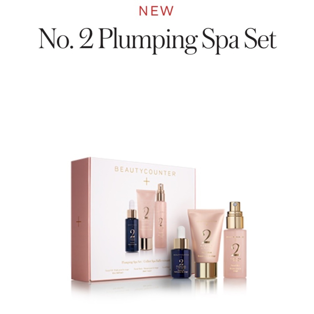 Beauty Counter Plumping Spa Set